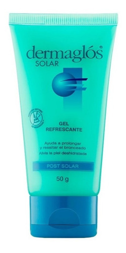 Gel Post Solar Dermaglós Refresca Y Resalta Bronceado X150g