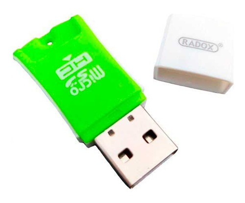 Lector De Memoria Microsd A Usb V2.0 Radox 700-908