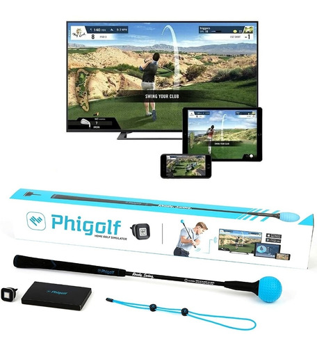 Simulador De Juegos Phigolf De Golf Inteligente Tv Cel Ipa