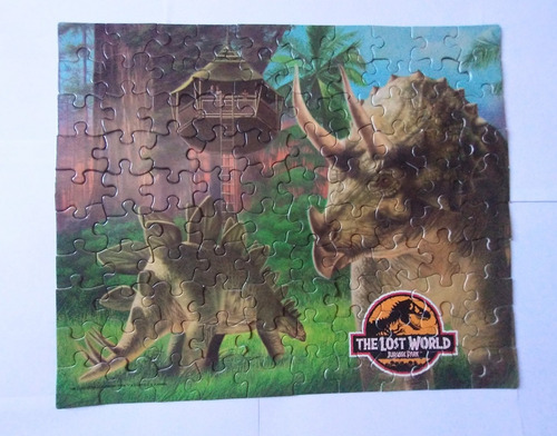 Rompecabezas Jurassic Park 1997 Hasbro Mb Puzzle Original