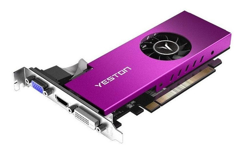 Imagen 3 de 5 de Tarjeta de video AMD Yeston Radeon RX 500 Series RX 550 RX550-4G D5 LP 4GB