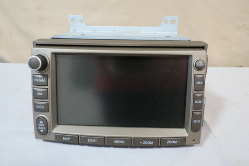  06-11 Hyundai Azera Veracruz Santa Fe Gps Xm Radio C Ccp