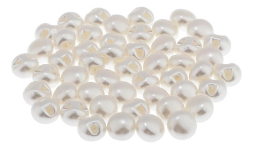 100 Piezas Botones De De Imitación Plástico 10mm