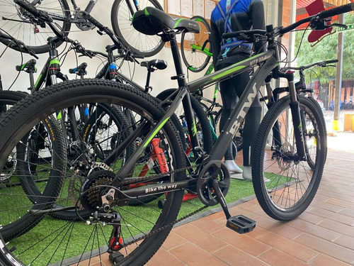 Imagen 4 de 10 de Bicicleta Montañera Rin 27.5 Marca Btw Aluminio Shimano
