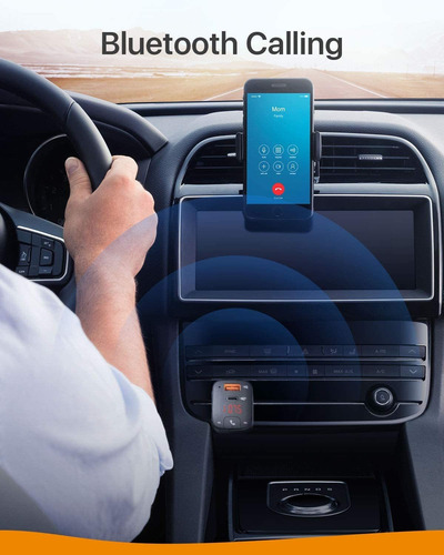 Imagen 4 de 7 de Anker Roav Adaptador De Coche Bluetooth Y Cargador De Coche
