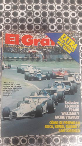 El Grafico 3145 16/1/1980 Franck Williams Jackie Stewart 