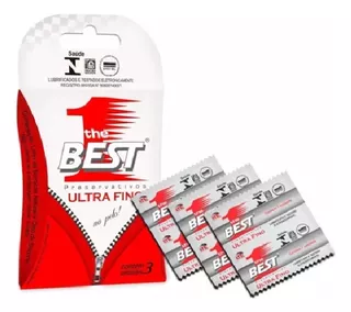 Preservativo The Best Ultra Fino 3un