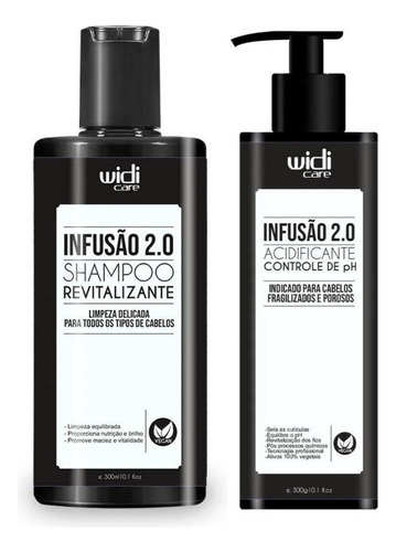 Kit Widi Care Infusão Shampoo Acidificante Infusão 2.0 300g