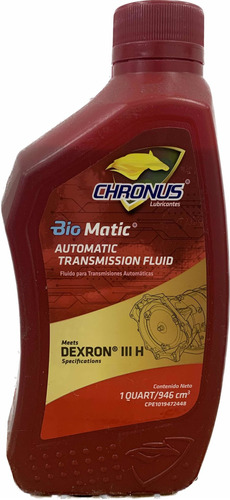 Aceite Diii Chronus  Transmisión Automática Dexron 3