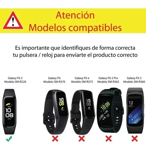Cargador Compatible Con Reloj Smartwatch Samsung Fit 2 R220