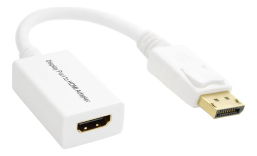 Adaptador Puerto De Visualizacion A Hdmi X1 Unidad Blanco