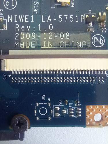 Placa Mãe Notebook Lenovo Ideapad Z460 Azul (Usado)