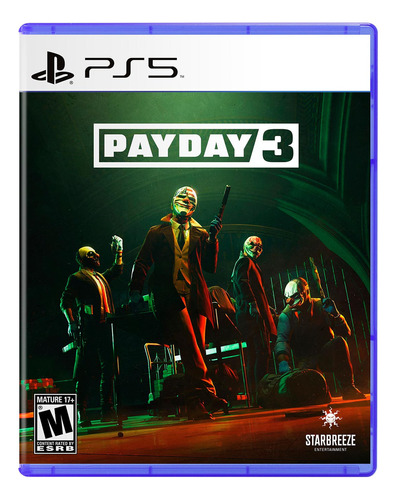 Pay Day 3 Ps5 Fisico Nuevo Sellado