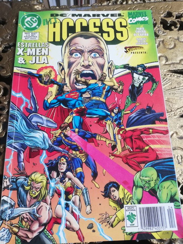 Comic Access Estrellas Ex-men No 4 Dc Marvel