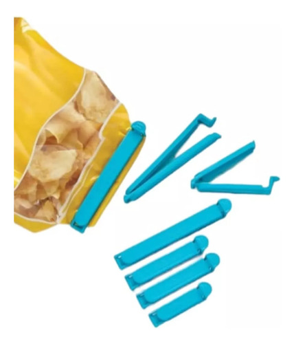 Clips Selladores De Bolsa Para Alimentos Betterware 10 Pzas