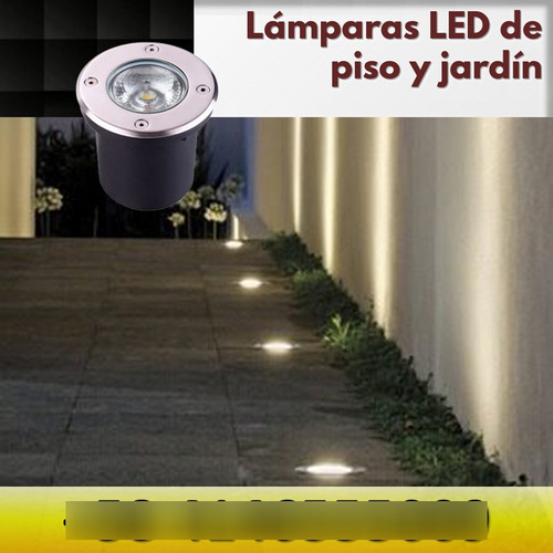 Lampara Led Para Jardin Solar 1.2w 6000k 3.7v Ip65