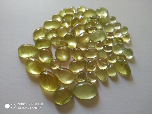 Berilo Heliodoro Cabochão 200 Ct Amarelo