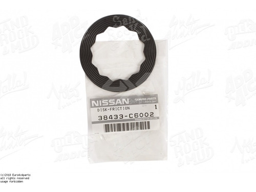 Disco Friccion Diferencial Nissan D22 Terrano 4x4 99-16 C/u