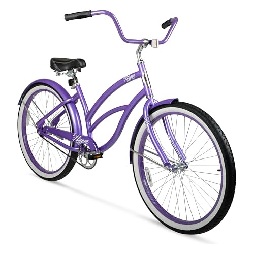 Bicicleta Cruiser Mujer, 29in, Púrpura