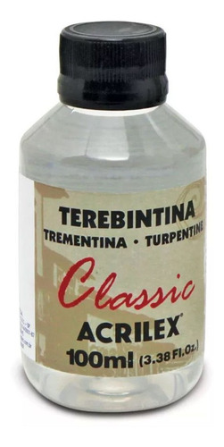 Acrelex Terebintina Diluente 100 Ml - Mosca