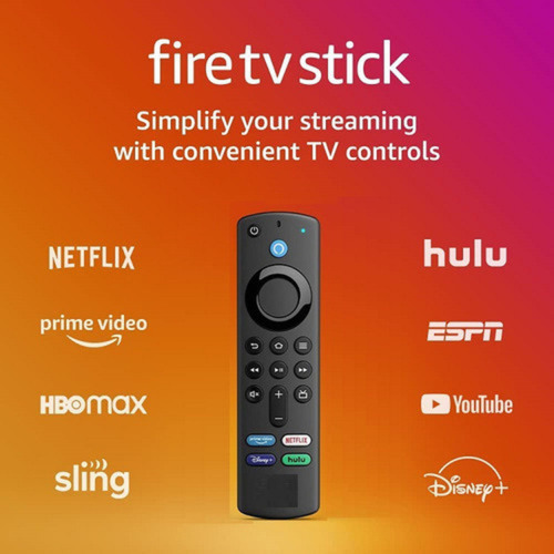 Fire Tv Stick 4k Ultra Hd Alexa Wi-fi 6 Rápido E Inteligente Preto De Voz