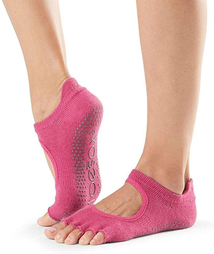 Calcetines Toe Sox Para Yoga O Pilates Diseño Exclusivo