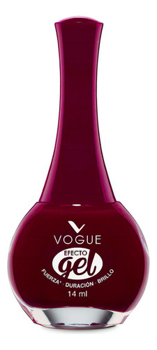 Esmalte de uñas color Vogue Efecto Gel Efecto Gel de 14mL de 1 unidades color Voluntad
