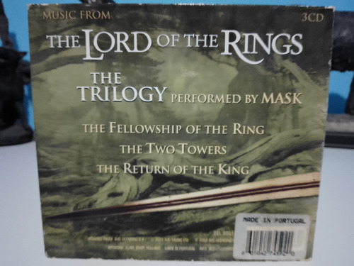 Cd The Lord Of Rings , The Trilogy (imp,3 Cds) (Usado)