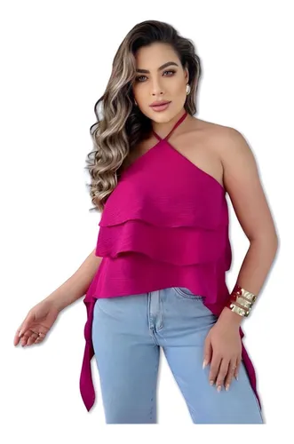 Modelo de blusa hotsell amarrada na frente