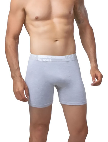 Dufour Boxer Algodon Y Lycra Liso Pack X6 A. 12024 T.s/xxl