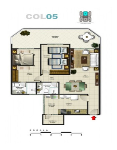Imagem 6 de 7 de Apartamento Em Cabo Frio - 2042005089 - 32010126