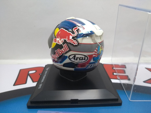 Mini Capacete Dani Pedrosa Coleção Moto Gp - Versão 2012