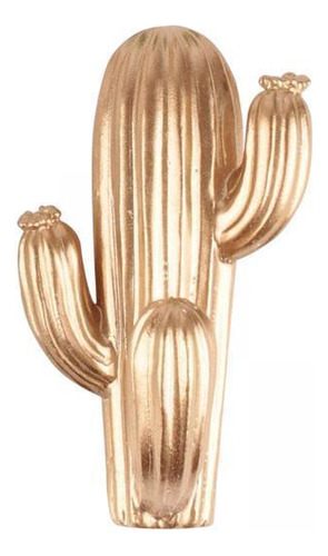 3 Forma De Cactus Colgador De Llaves Bolsas Áurea Recta