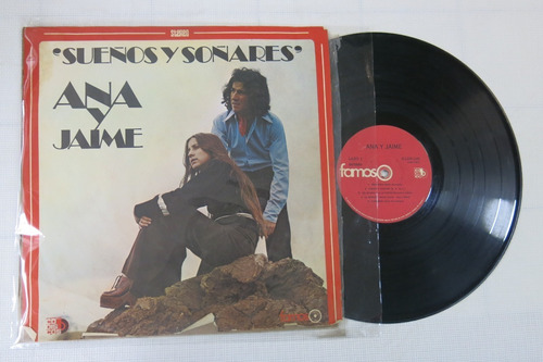 Vinyl Vinilo Lps Acetato Ana Y Jaime Sueños Y Soñadores Bala