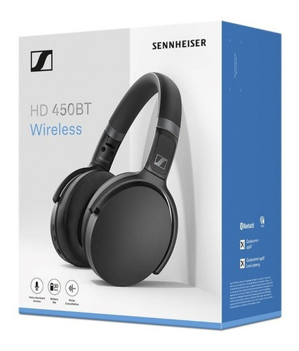 Imagen 5 de 8 de Auriculares Sennheiser Hd 450bt Wireless
