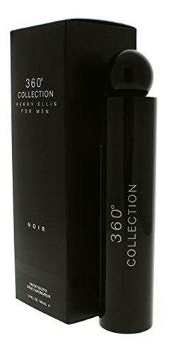 Perry Ellis 360 Collection Noir For Men Spray, 3.4 Ounce