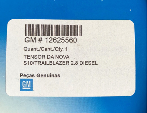 Tensor Correia Dentada S10 2.8 2018 2019 2020 2021 2022 2023