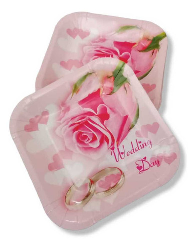 Imagen 4 de 5 de Platos Desechables Para Fiestas