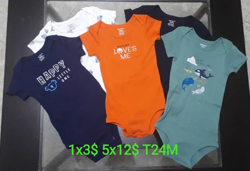 Bodys Para Bebé Carters Original T24