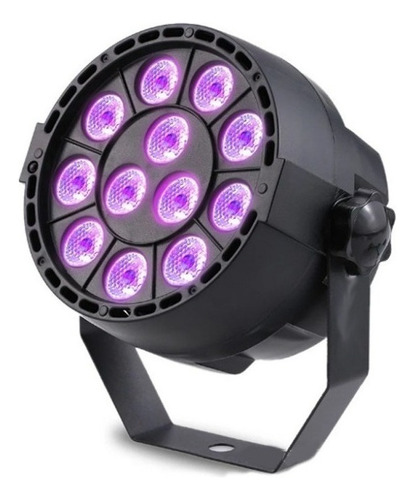 12 Leds - Lámpara Uv Par De Luz Ultravioleta Para Disco De .