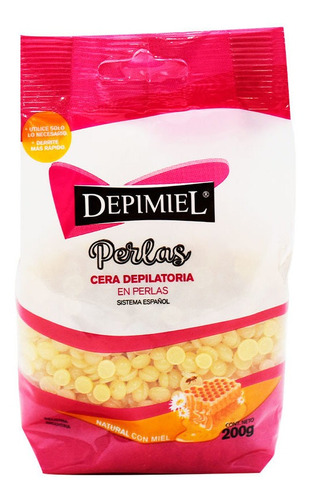 Cera En Perlas Depimiel Natural Con Miel Bolsa X 400 Gr