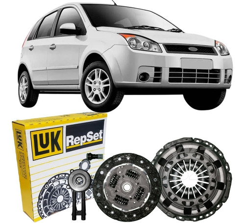 Kit Embreagem +atuador Luk Fiesta 1.6 8v 2011 2012 2013 2014