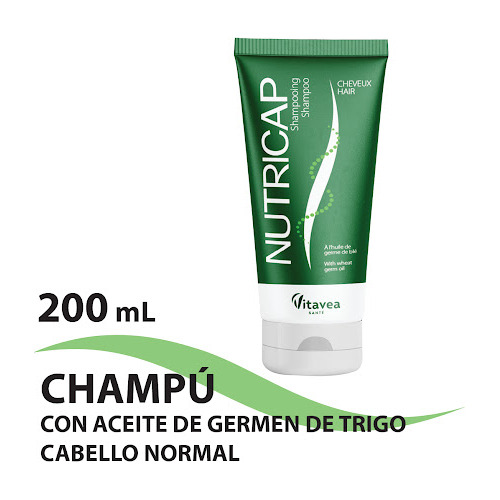 Shampoo Con Germen Trigo Nutricap Vitality 200 Ml