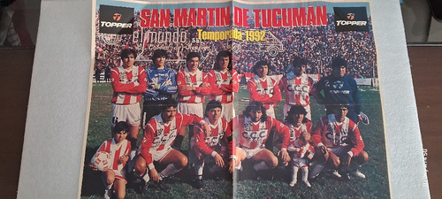 Póster Gigante San Martín De Tucumán 1992