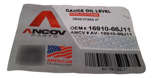 Varilla Medir Aceite Motor Gran Vitara 6 Cil Xl7 Xl5