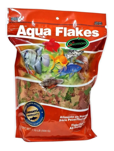 Aqua Flakes 500grs (alimento Para Peces Premium 1.1 Lb