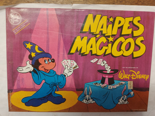 Juego Naipes Mágicas Disney Zona Retro Juguetería Vintage