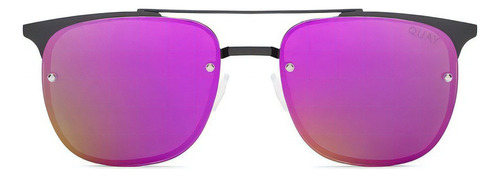 Óculos Quay Austrália - Private Eyes - Espejo negro/morado