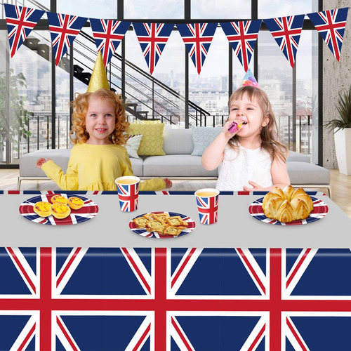 Banderines Temáticos Óticos De Inglaterra 8.20 Pies De Largo