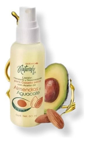 Locion Hidratante Para El Cabello Con Aceite De Almendras